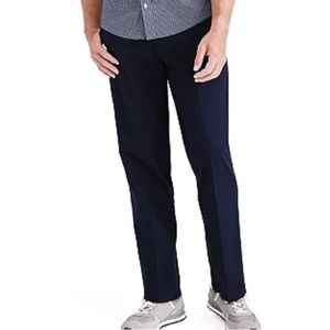 NEW DOCKERS Big & Tall Smart 360 FLEX Classic-Fit Workday Khaki Pants Size:46x30